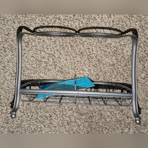 Clever Container Bronze Metal Hair Styling Organizer